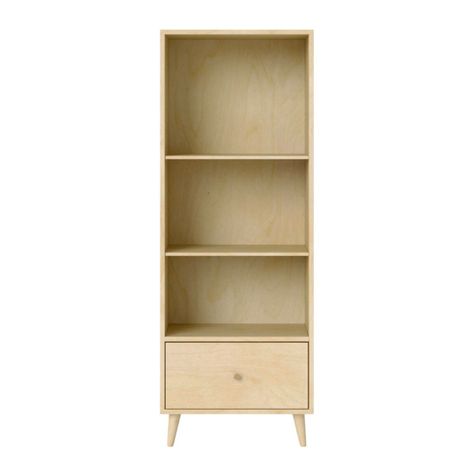 studioduc knox tall bookcase Assembly instructions studioduc knox tall bookcase Assembly instructions