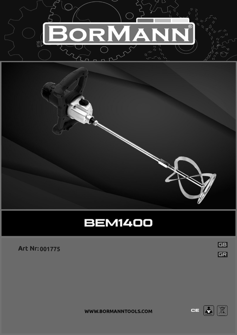 BorMann BEM1400 user manual