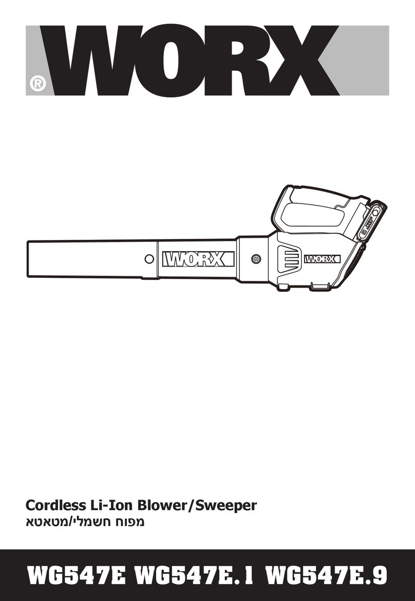 Worx WG547E User manual