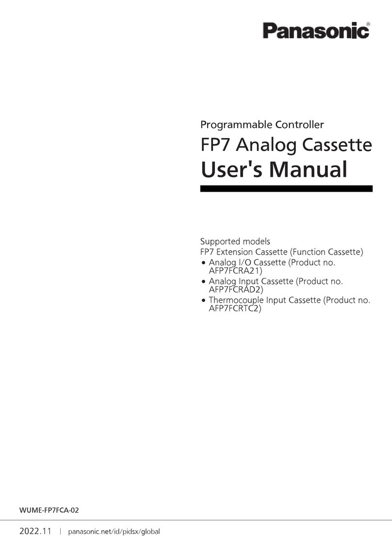 Panasonic FP7 Series user manual