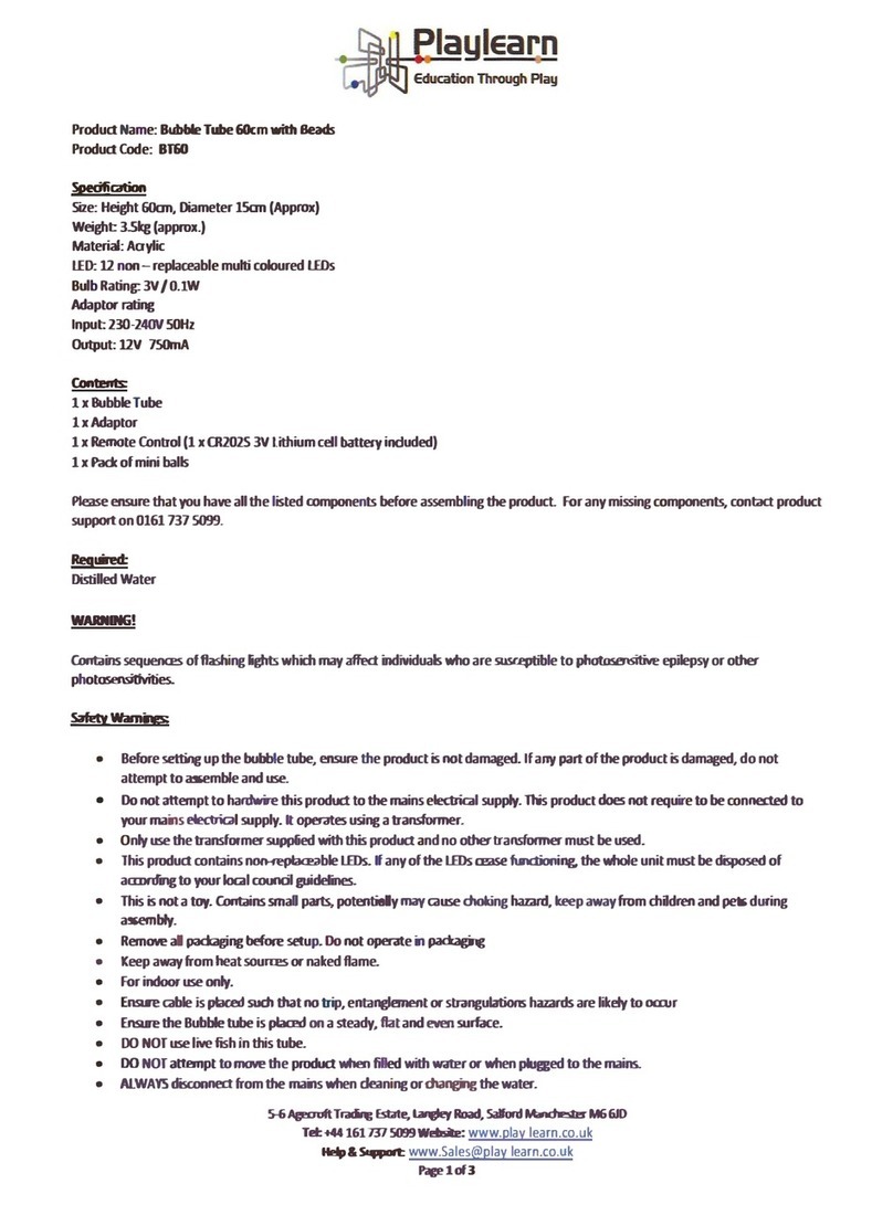 Playlearn BT60 User manual