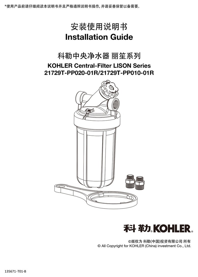 Kohler LISON 21729T-PP020-01R installation guide Kohler LISON 21729T-PP020-01R installation guide