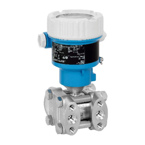 Endress+Hauser Deltabar PMD55B Technical specifications Endress+Hauser Deltabar PMD55B Technical specifications