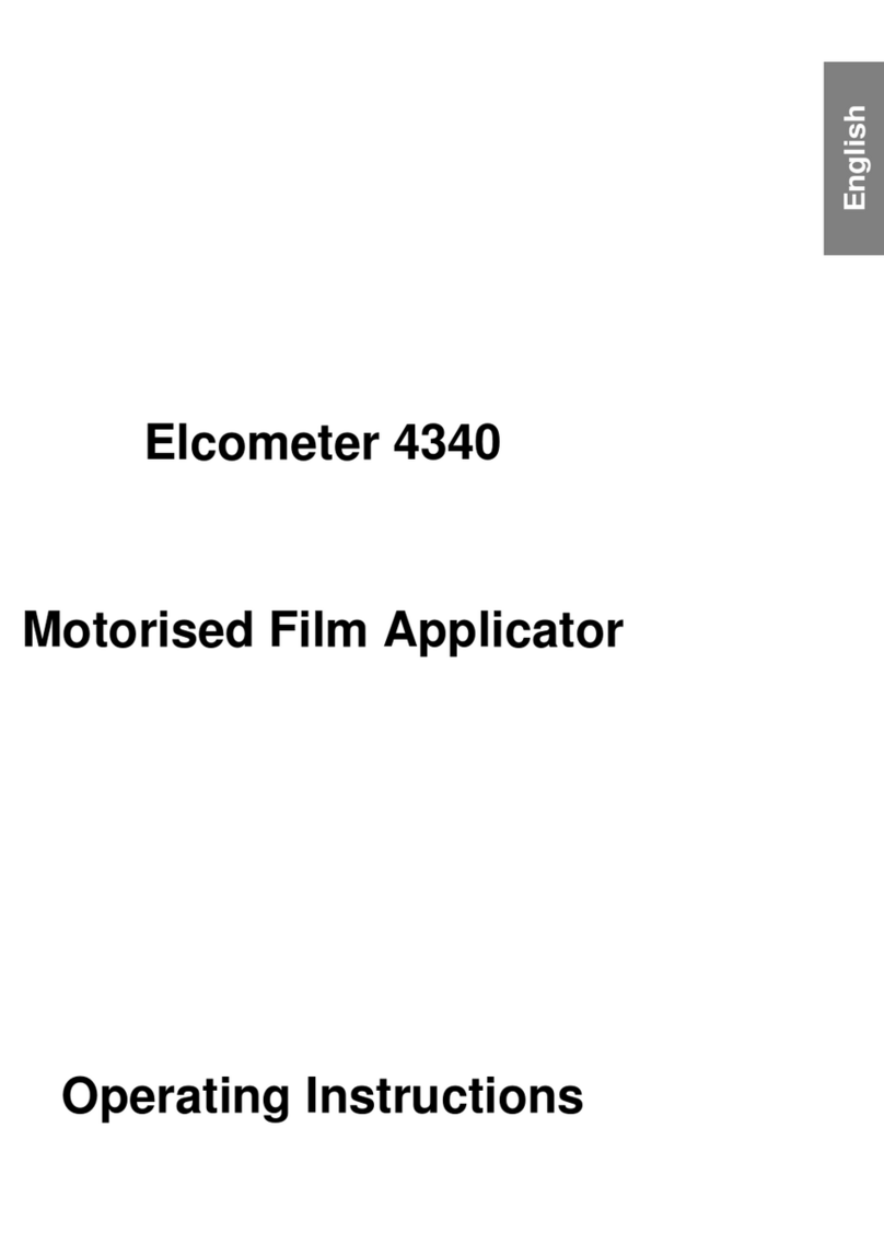 Elcometer 4340 User manual