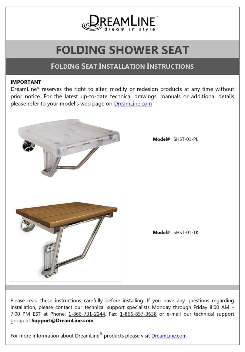 Dreamline SHST-01-PL installation instructions