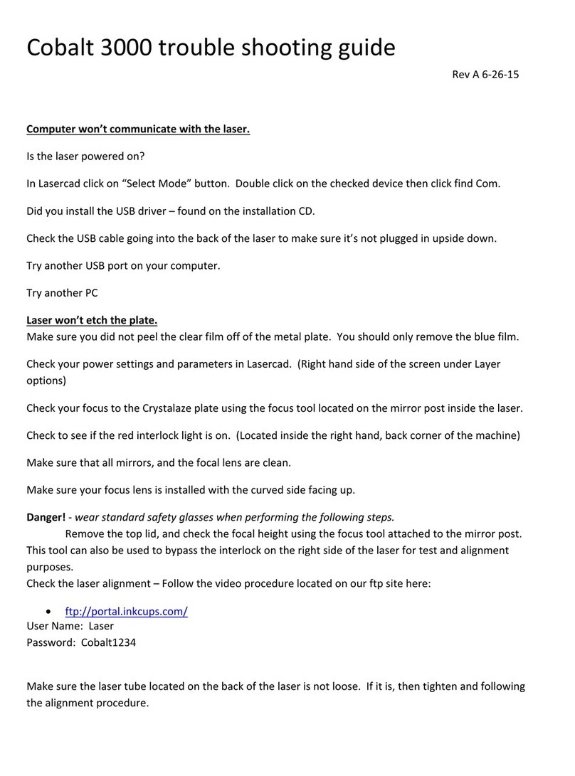 Cobalt Digital Inc 3000 troubleshooting guide Cobalt Digital Inc 3000 troubleshooting guide