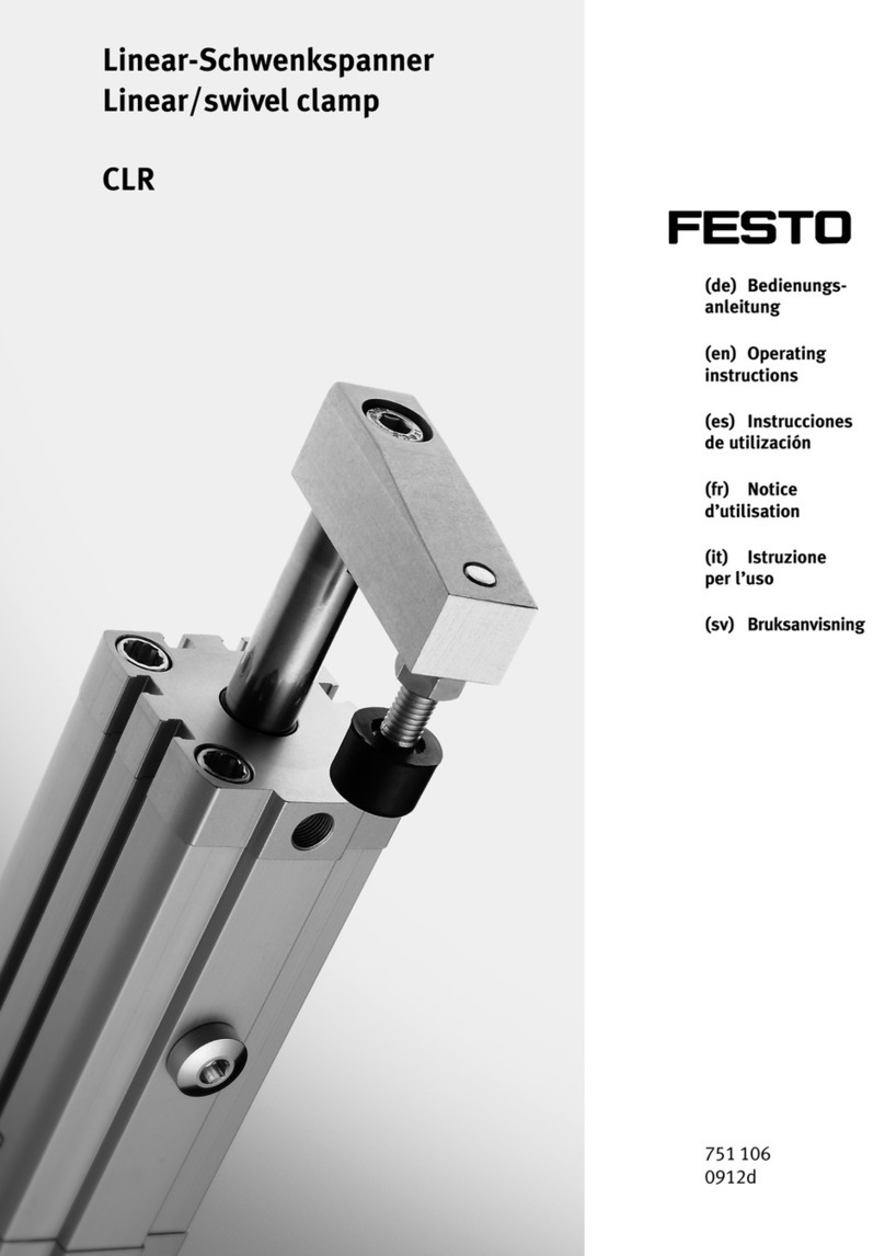 Festo CLR-12 User manual Festo CLR-12 User manual