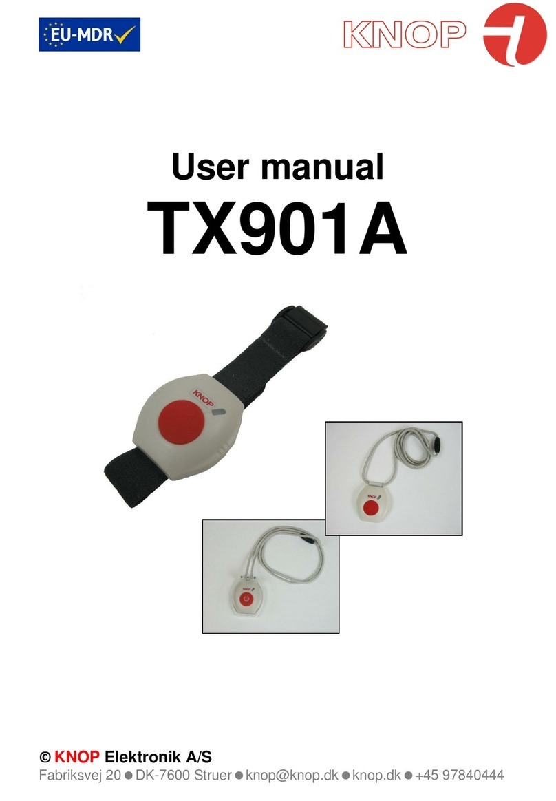 KNOP TX901A user manual