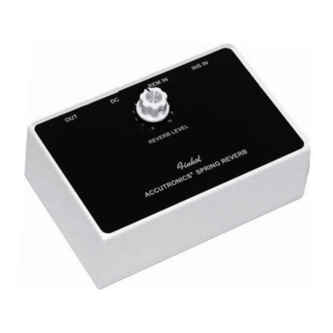 Finhol Accutronics User manual