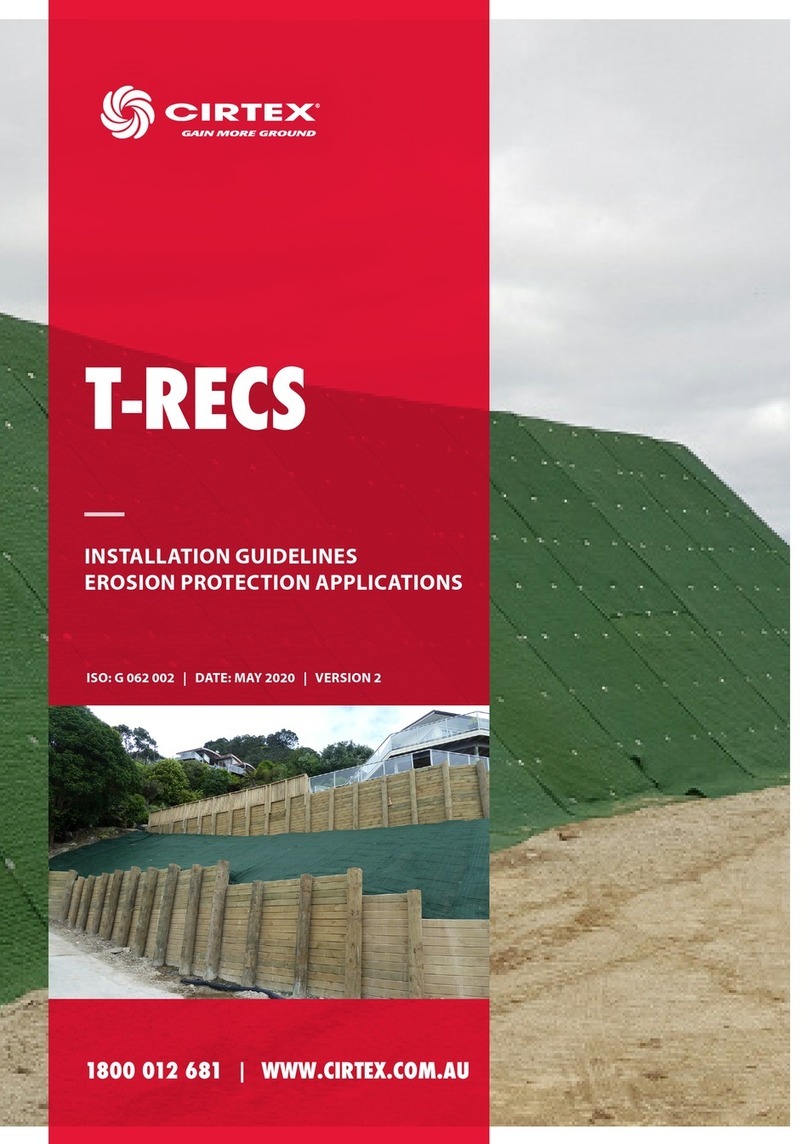CIRTEX T-RECS Installation guidelines