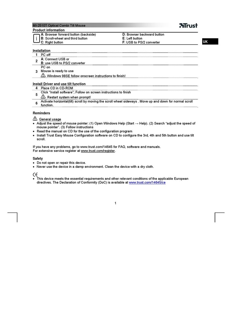 Trust MI-2510T User manual