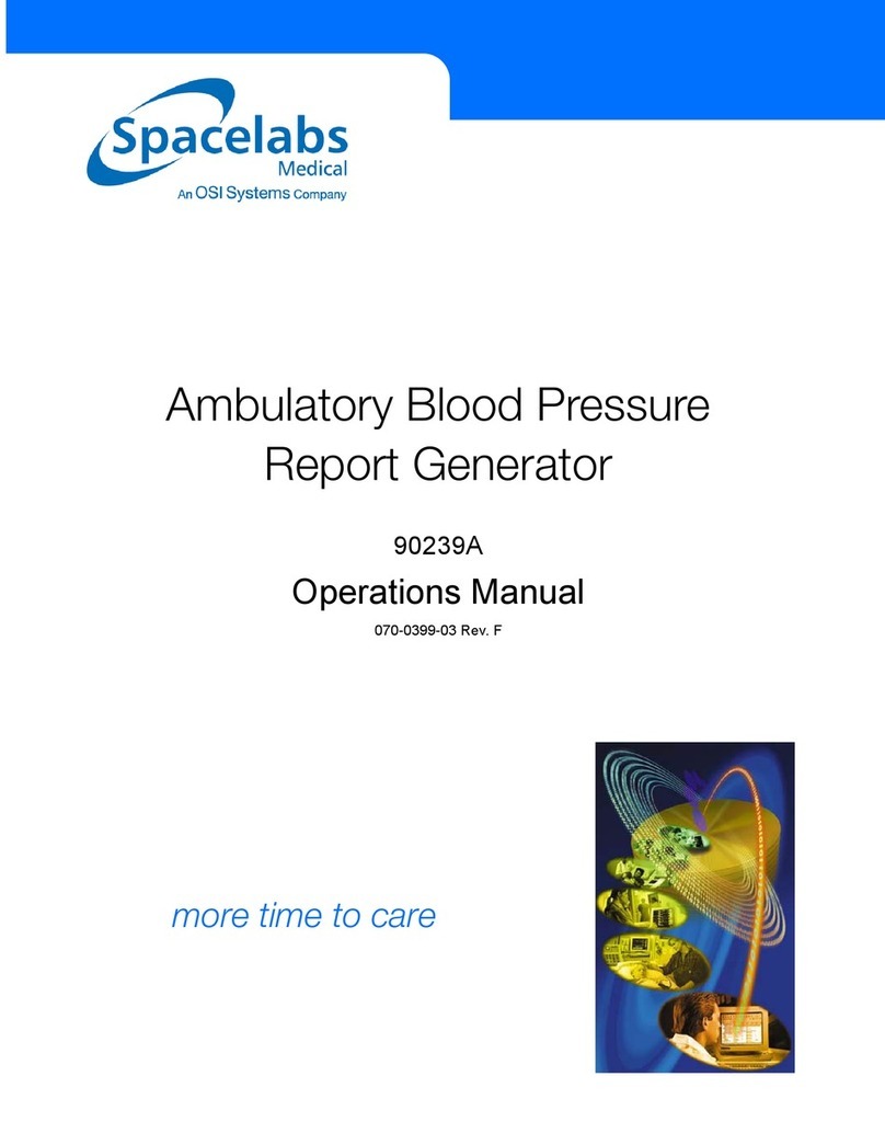 OSI Systems Spacelabs Medical 90239A User manual