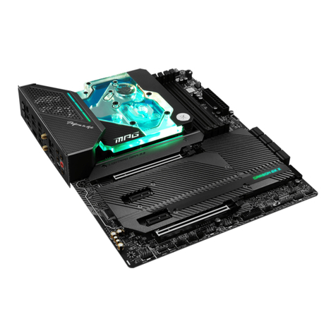 MSI MPG X570S Carbon EK X User manual
