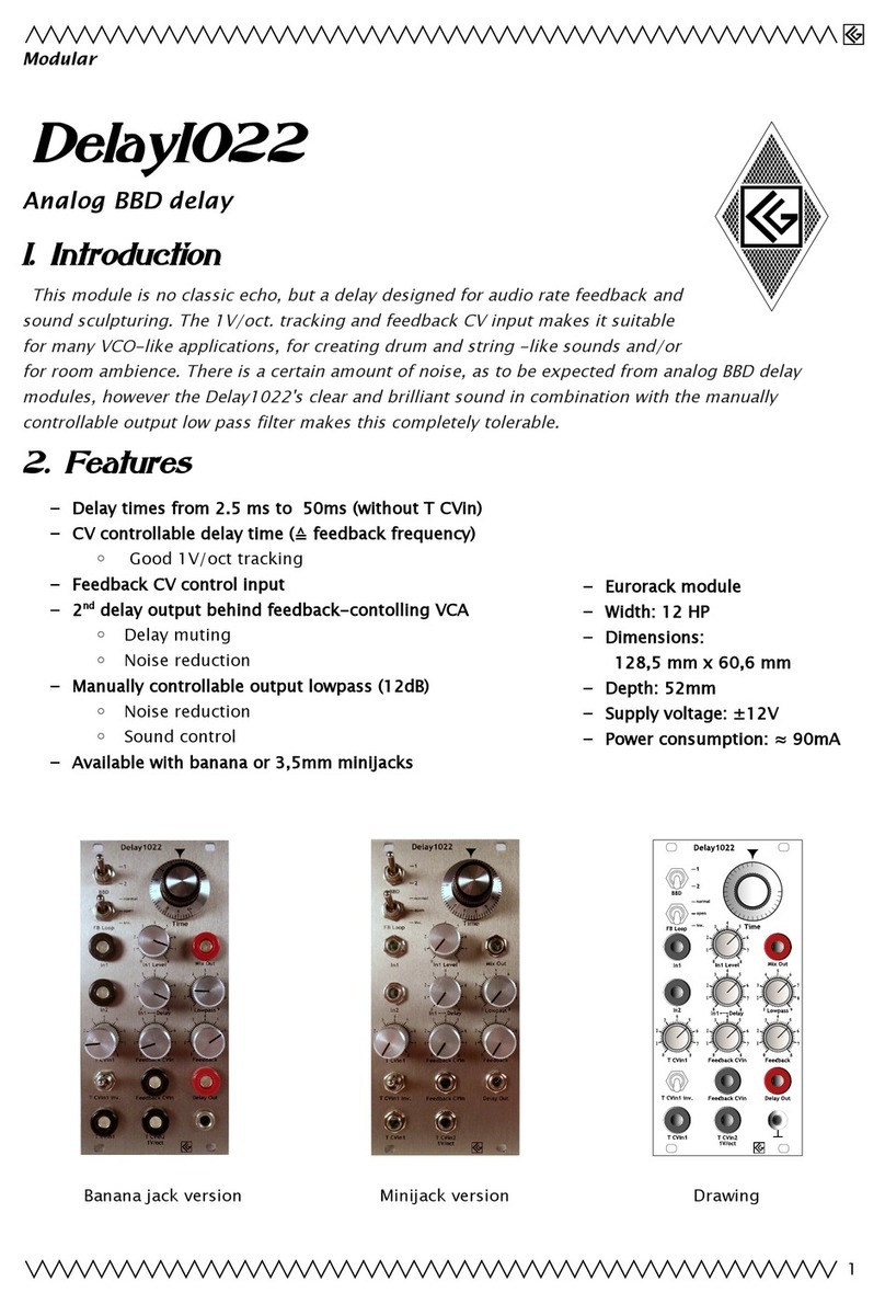 CG Products Delay1022 instructions