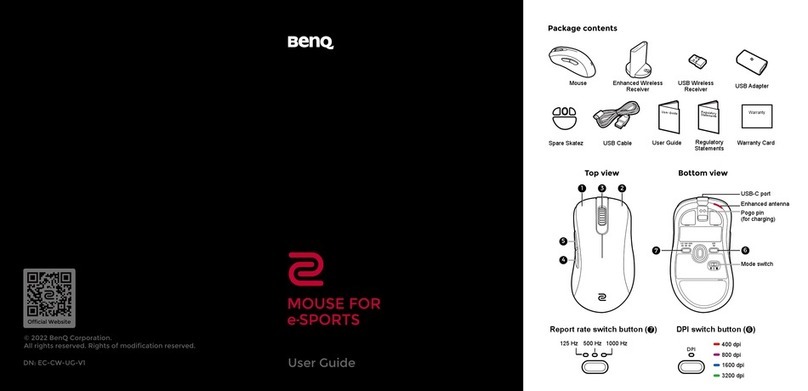 BenQ EC1-CW user guide