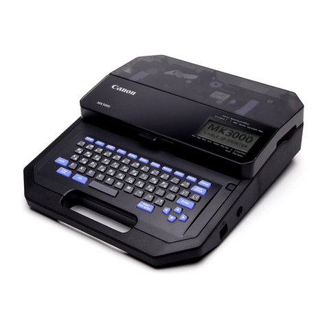 Canon MK3000 User manual