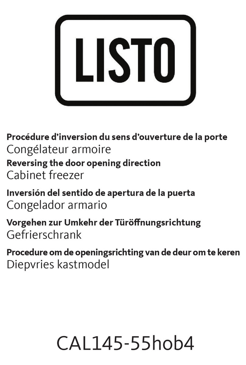 Listo CAL145-55hob4 manual