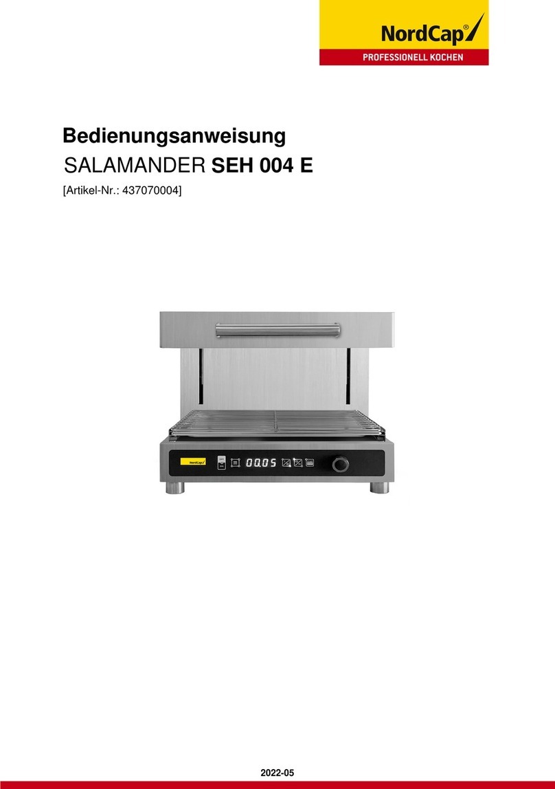 Nordcap SALAMANDRA SEH 004 E Quick start guide