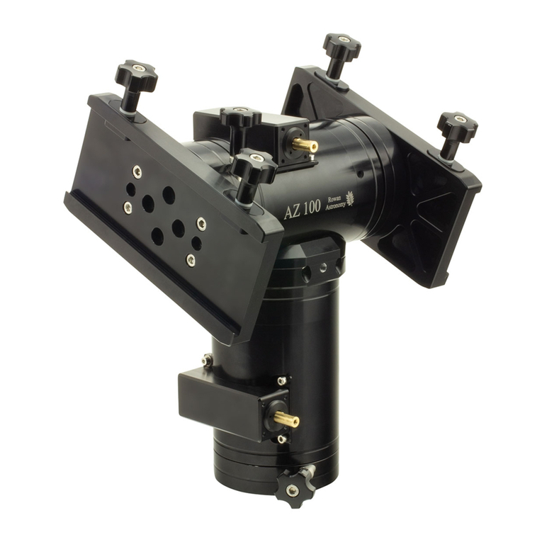 Rowan Astronomy AZ100 manual Rowan Astronomy AZ100 manual