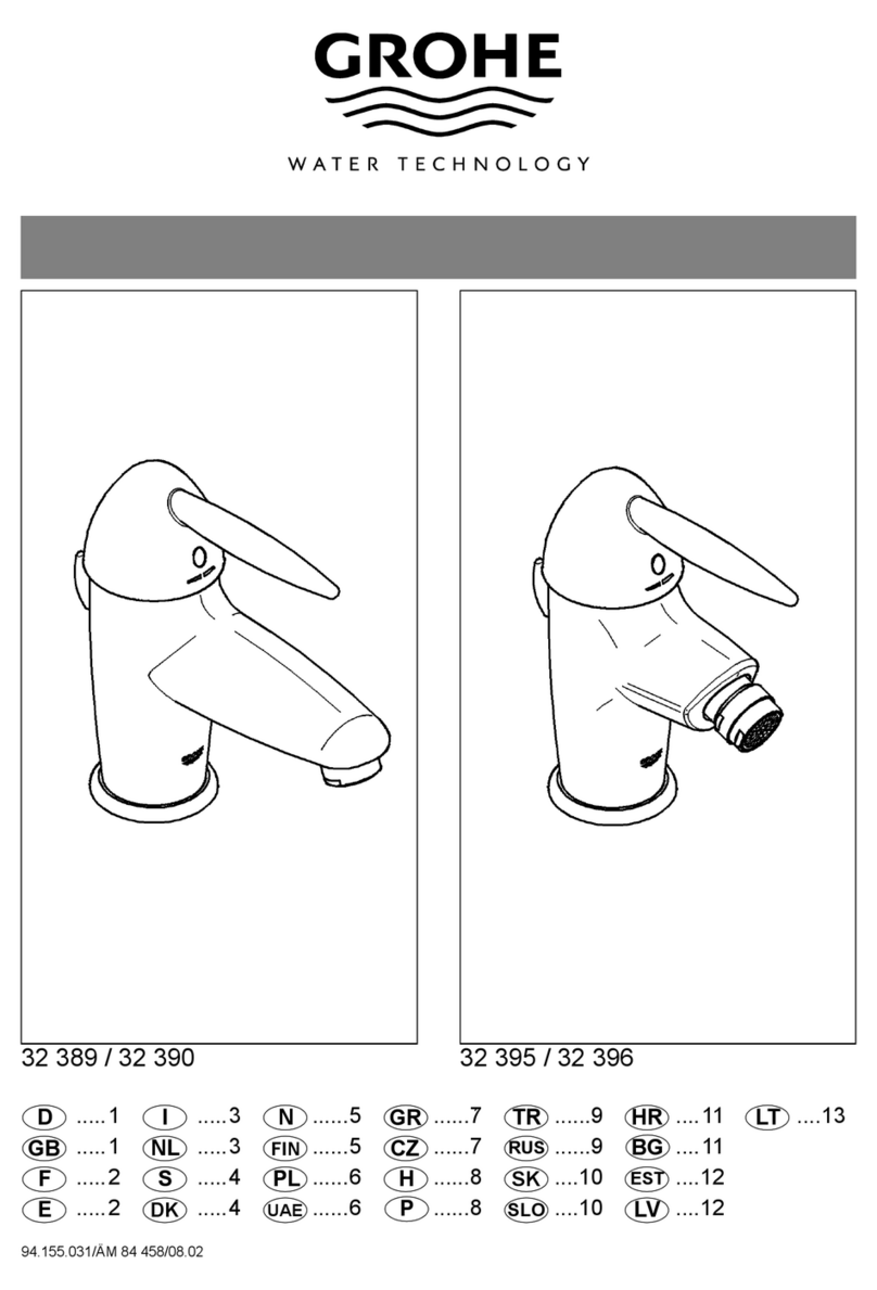 Grohe 32 389 User manual