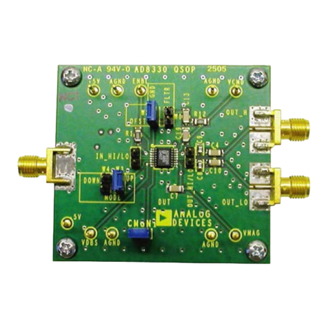 Analog Devices AD8330 User manual