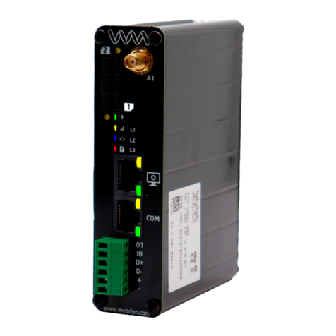 Flexitron Webdyn EasyTunnel Hardware user's guide