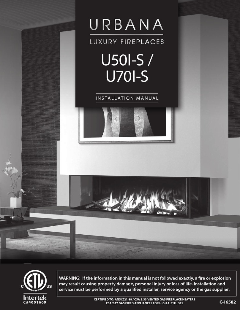 Urbana U50I-S installation manual