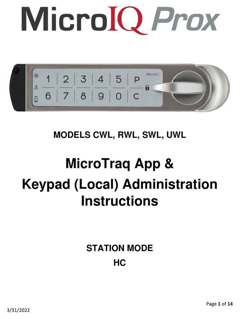 MicroIQ Prox CWL instructions