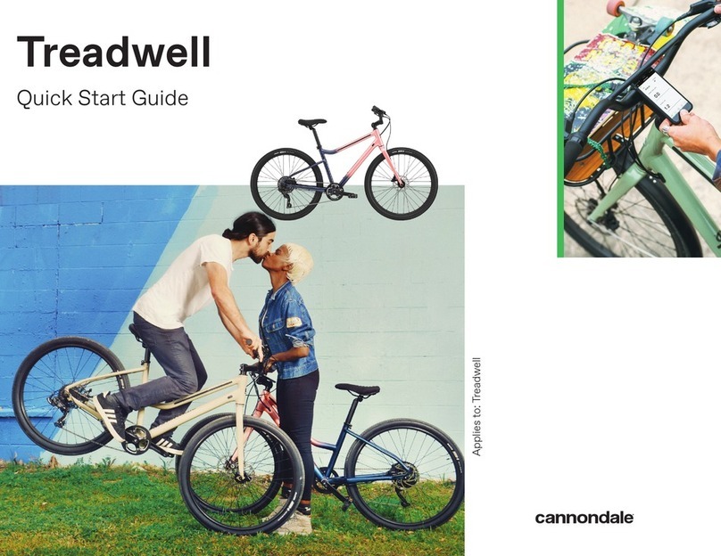 Cannondale Treadwell User manual Cannondale Treadwell User manual