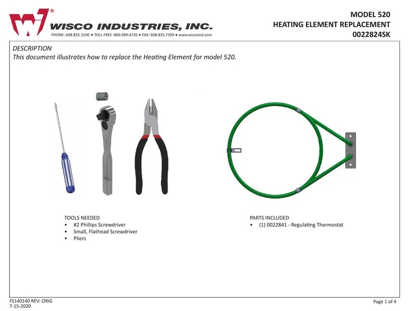 Wisco Industries 520 quick start guide