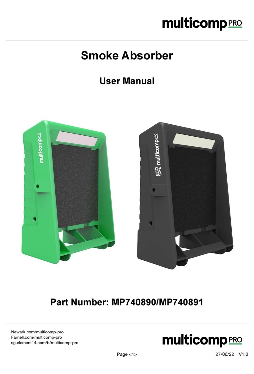 multicomp pro MP740890 user manual