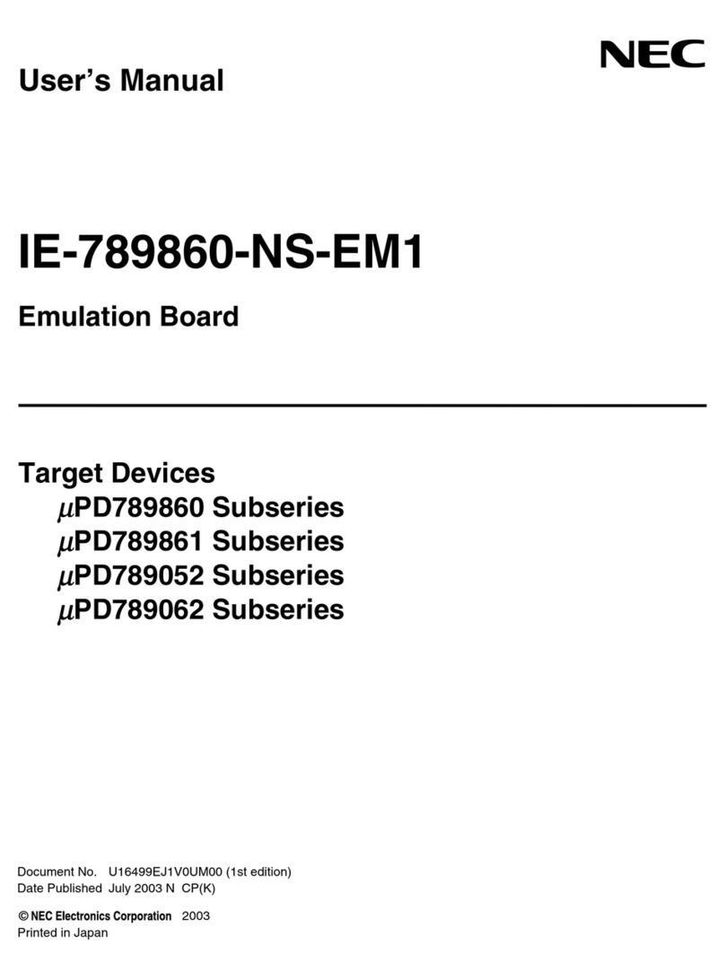 NEC IE-789860-NS-EM1 User manual