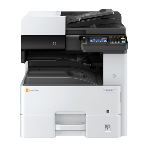 Triumph Adler P-2540i User manual