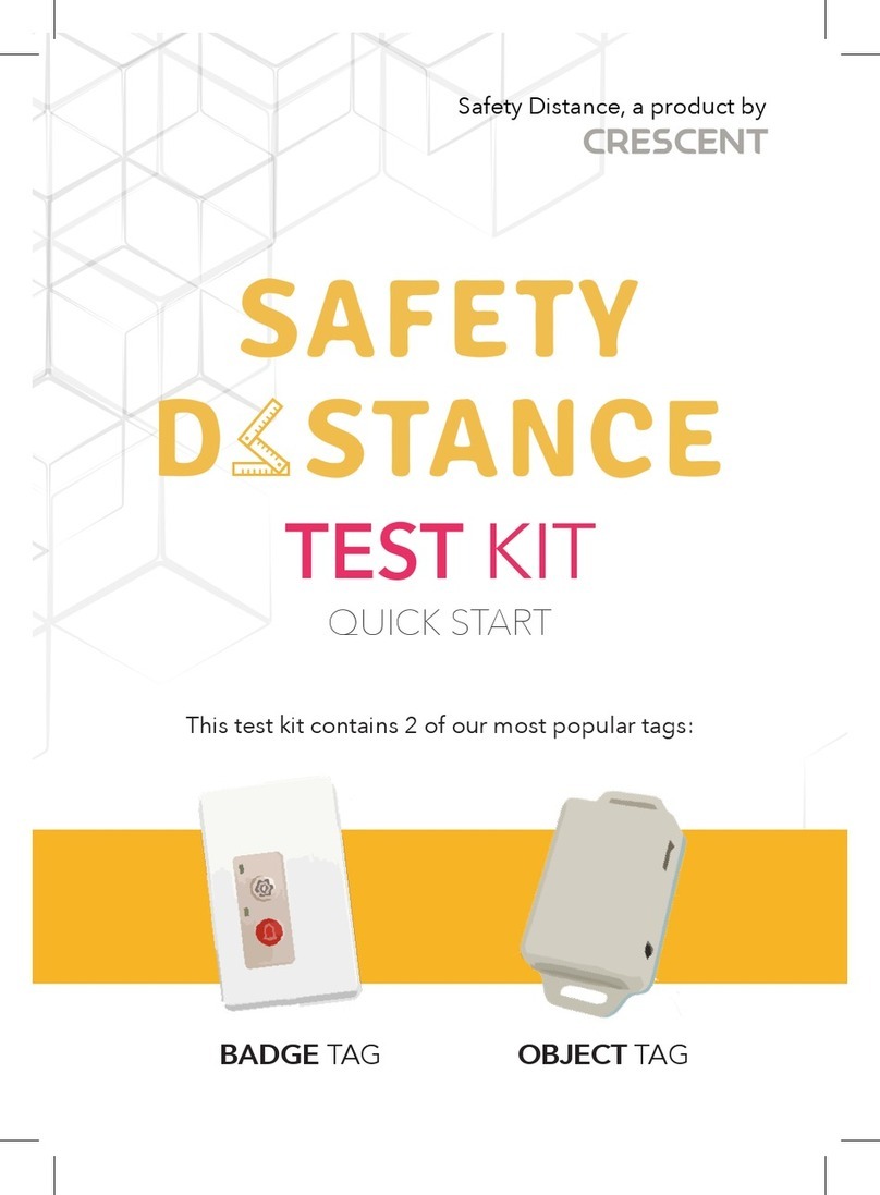 Crescent BADGE TAG User manual