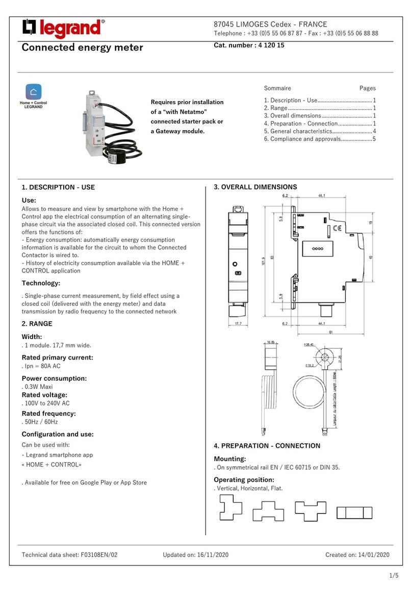 LEGRAND 4 120 15 manual