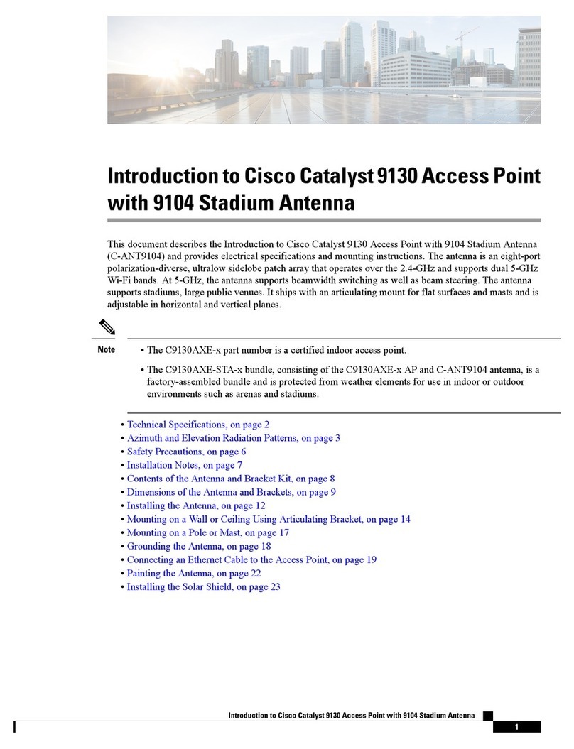 Cisco Catalyst 9130 User manual