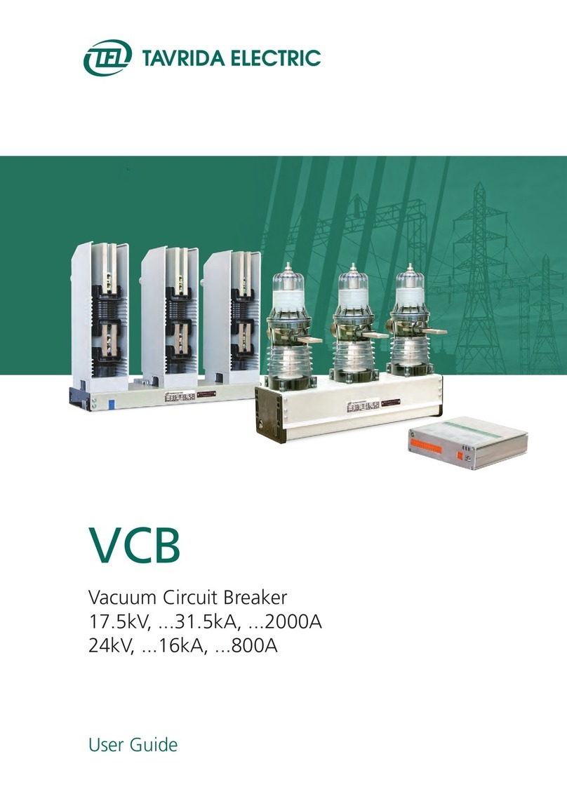 TEL TAVRIDA ELECTRIC VCB15 LD user guide