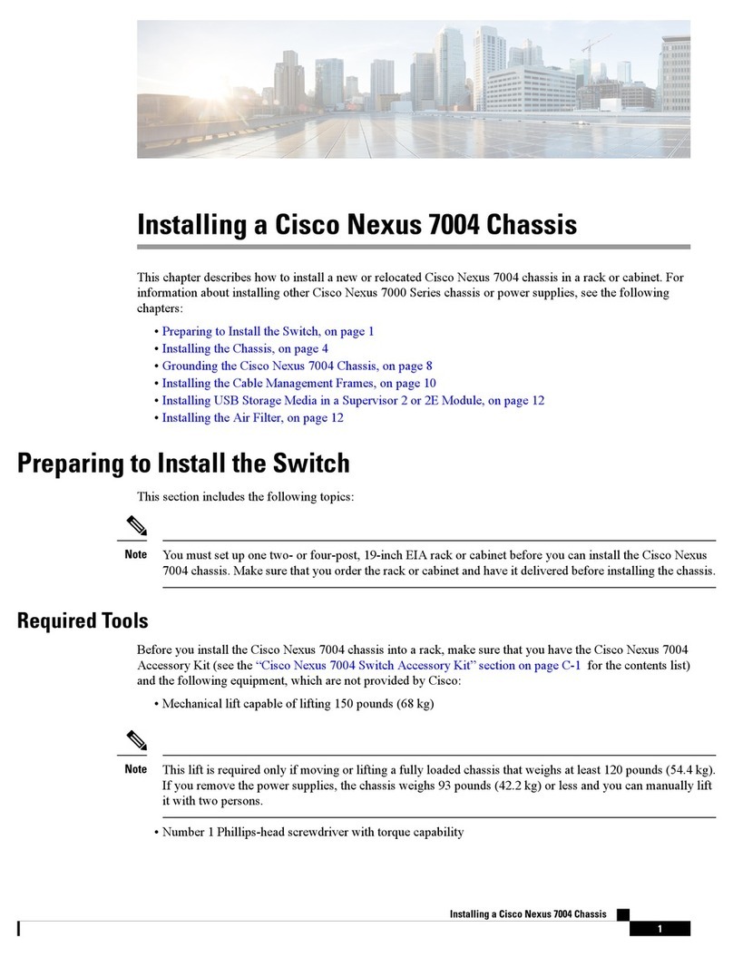 Cisco Nexus 7004 installation guide
