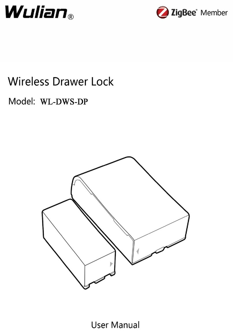 Wulian ZigBee WL-DWS-DP user manual