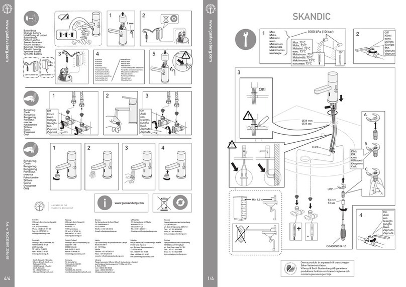 Gustavsberg Skandic Assembly guide