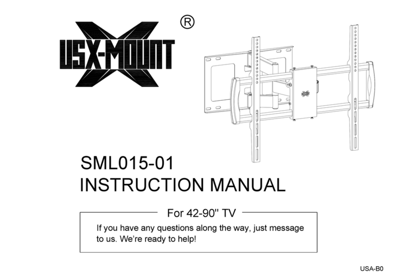 USX-MOUNT SML015-01 instruction manual