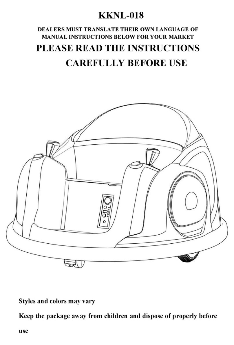 Kool Karz Playground 360 Racer User manual