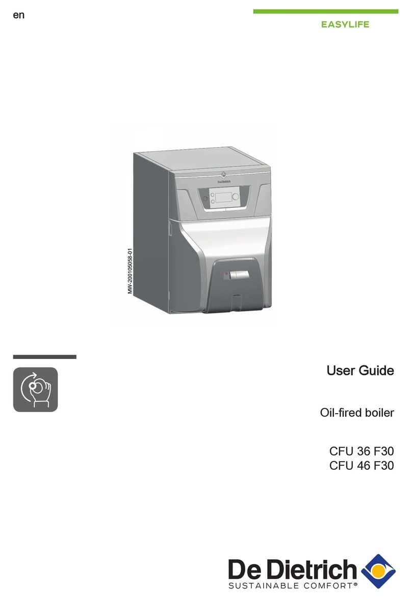 DeDietrich EASYLIFE CFU 36 F30 user guide