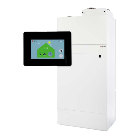 nilan CTS700-TOUCH Compact P GEO Mounting instructions