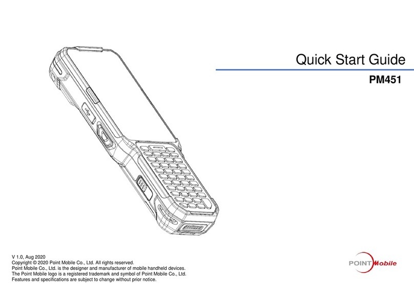 Point Mobile PM451 quick start guide