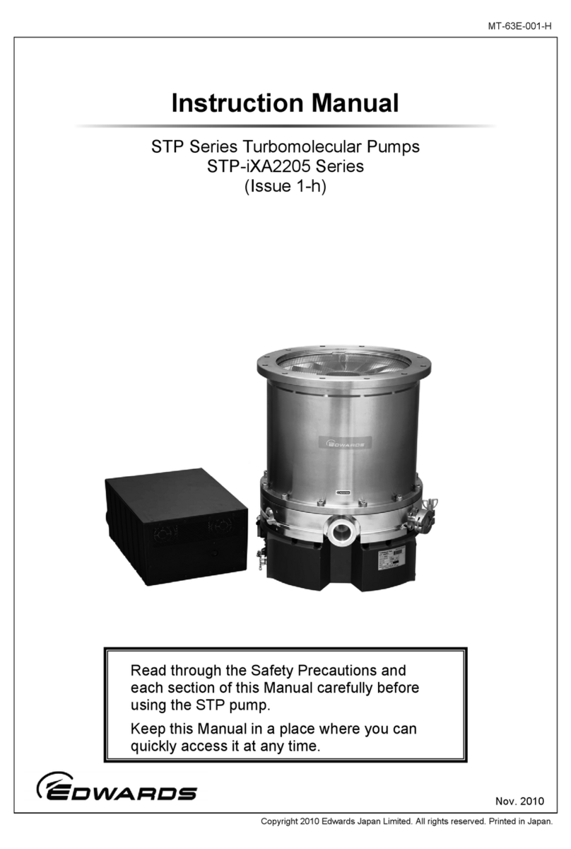 Edwards STP-iXA2205 Series User manual