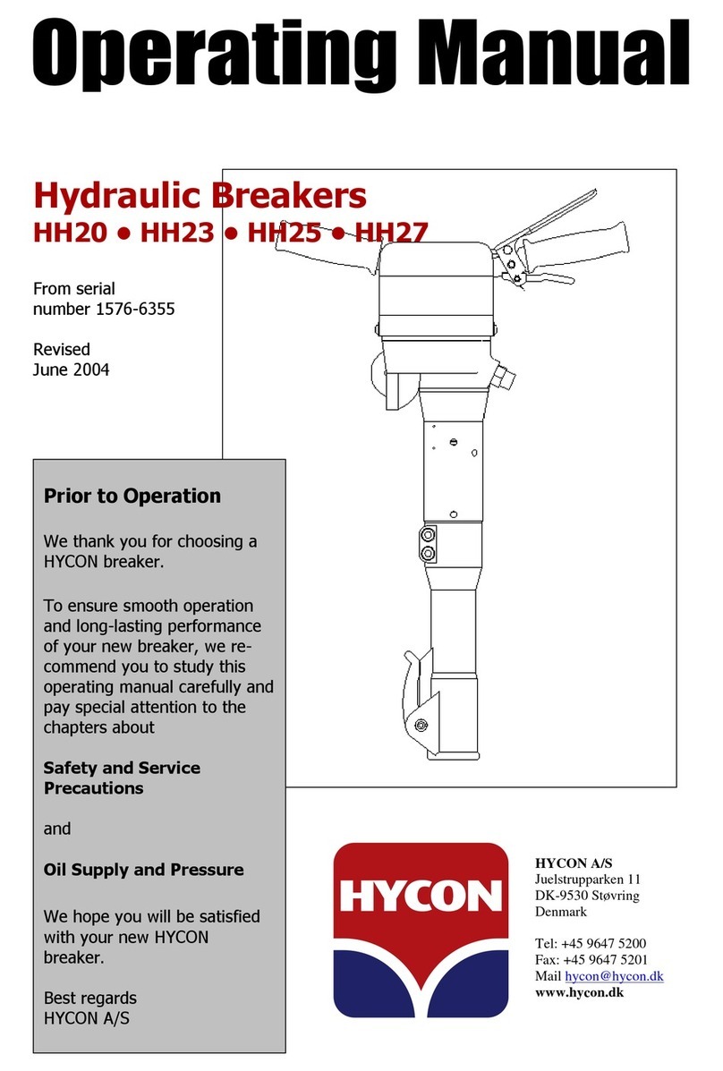 HYCON HH20 operating manual