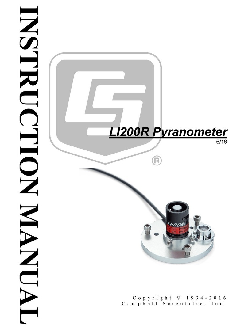 Campbell LI200R instruction manual