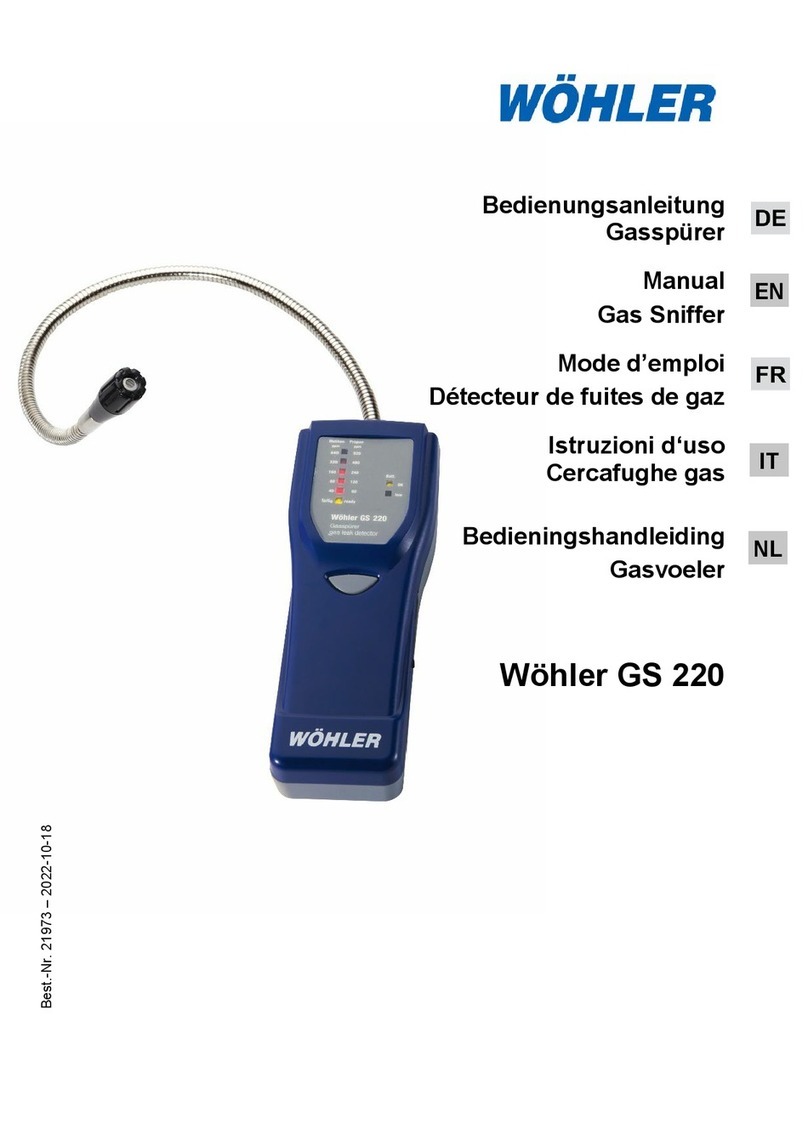 Wohler GS 220 manual