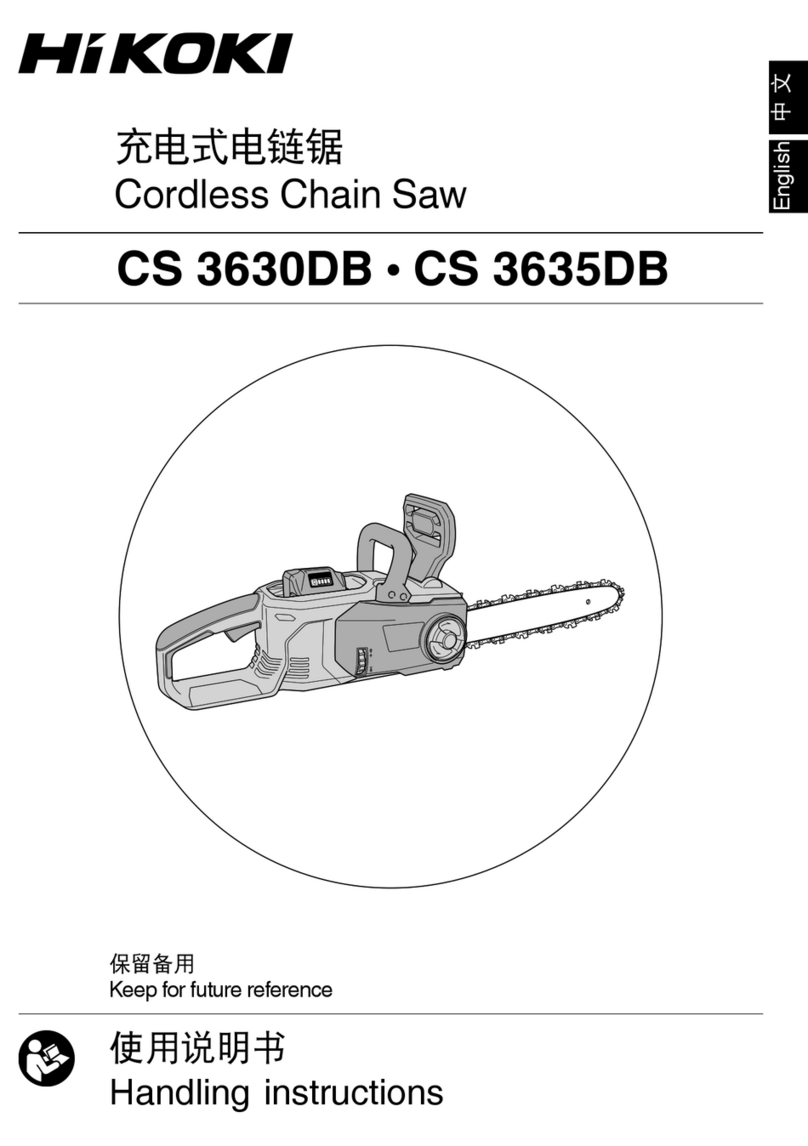 HIKOKI CS 3630DB User manual